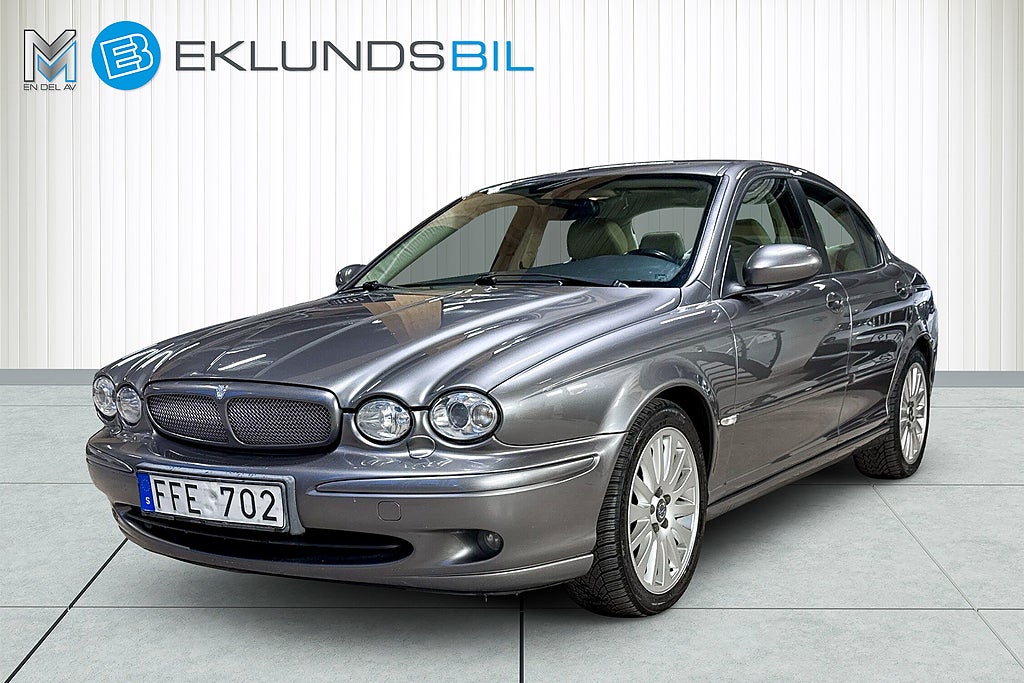 Jaguar X-Type 3.0 V6 4x4 231hk Svensksåld Skinn Farthållare 3-ägare