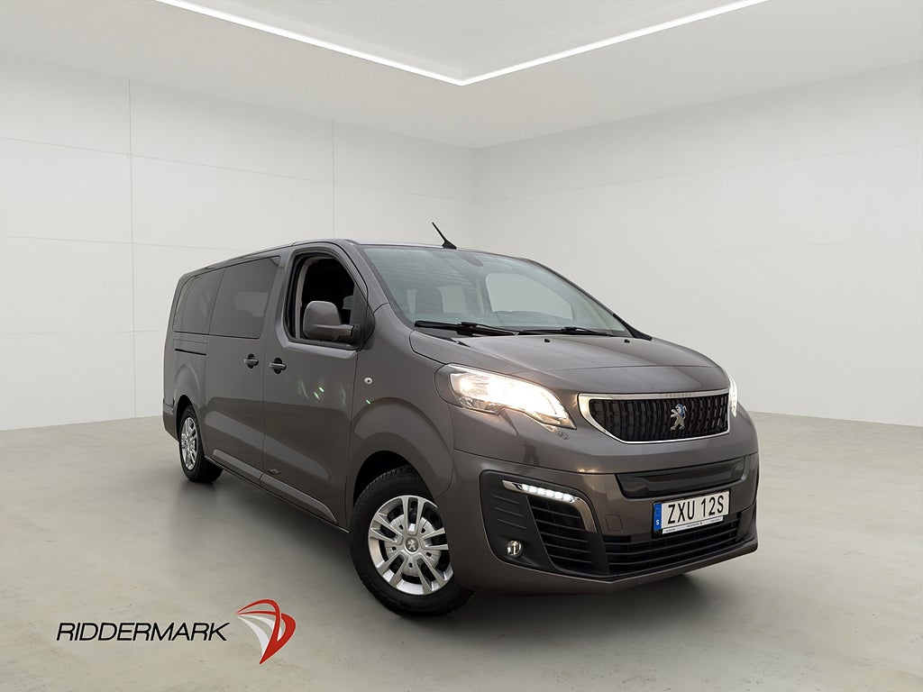 Peugeot e-Traveller Extra Lång Dragkrok PDC CARPLAY 9-Sits