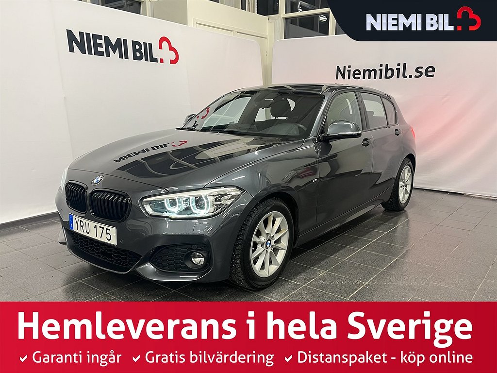 BMW 120 i 5-dörrars Aut M Sport S&Vhjul/Taklucka/Skinn/Psens