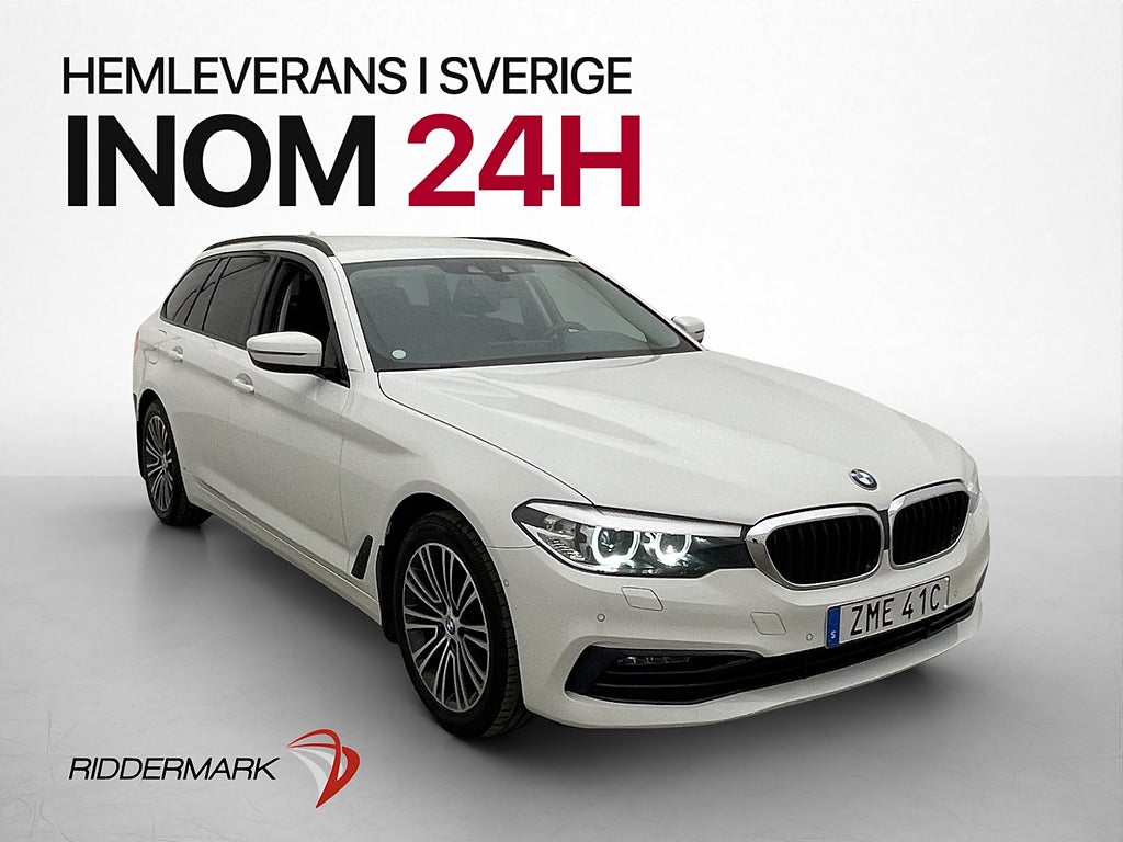 BMW 520 d Sport line xDrive Drag Skinn Värmare Kamera HiFi