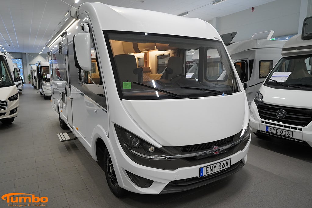 Bürstner I 744, 2xAC, Hydrauliska stödben, Solcell 