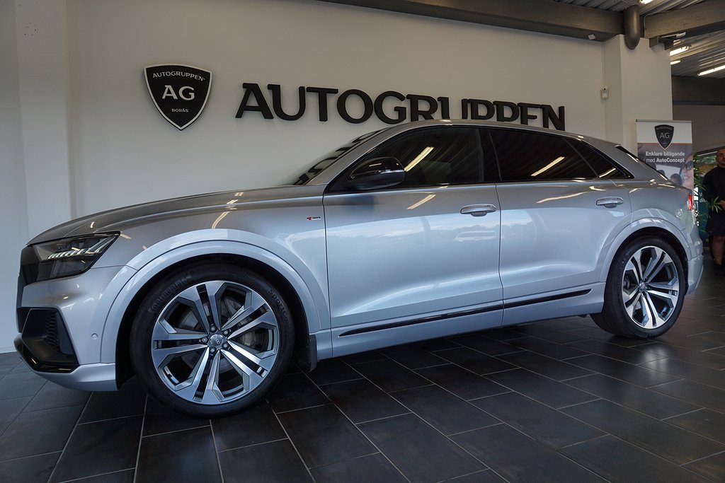 Audi Q8 50 TDI Q S-Line 286HK Cockpit Pkt Se Spec SV Såld