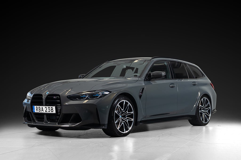 BMW M3 Comp Touring xDrive *Skalstolar/Kolfiberpkt/BSI/PPF*