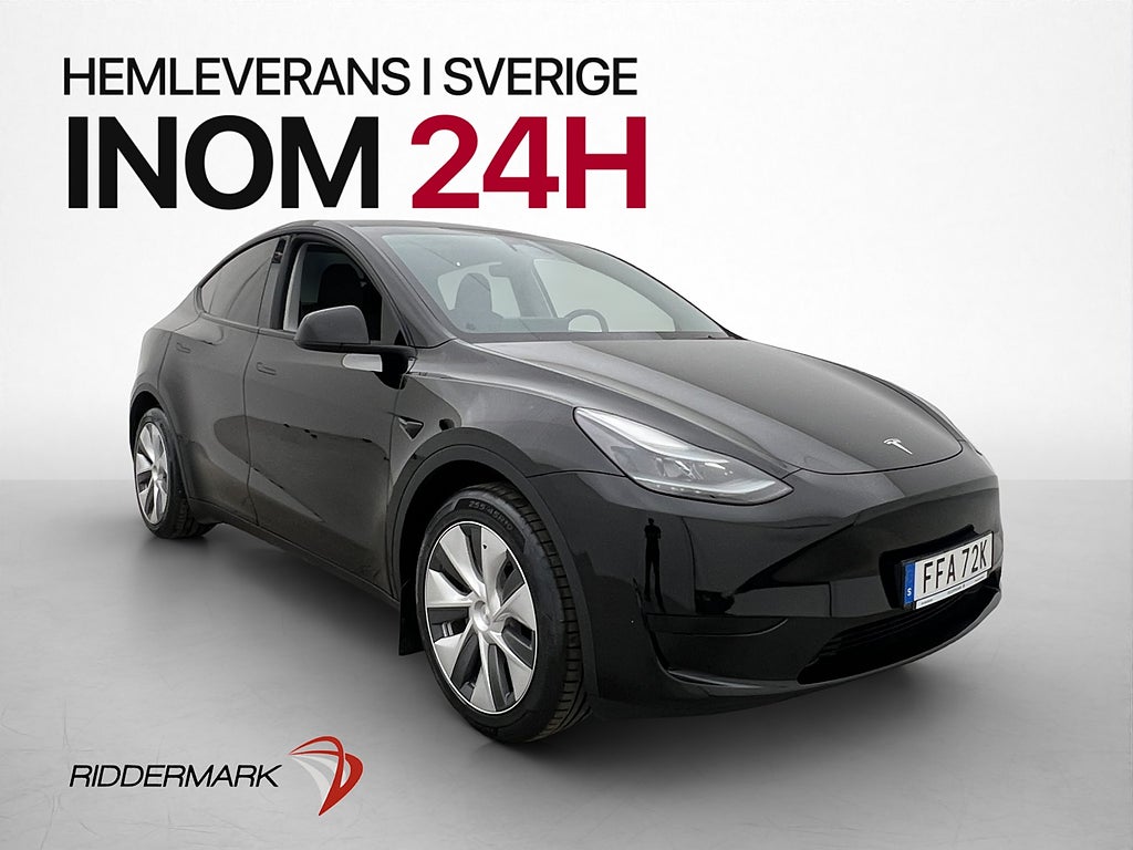 Tesla Model Y Standard Range 299hk Pano Autopilot Svensksåld