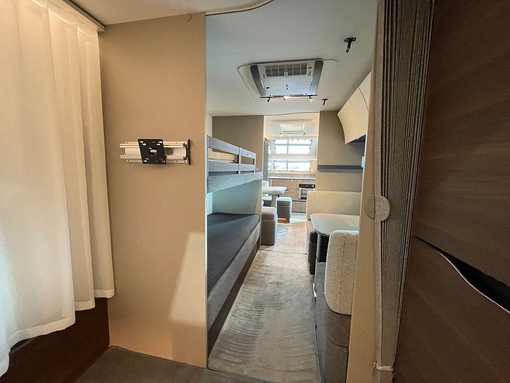 Adria Alpina 903 HT / AC / Barnkammare / ALDE / Markis-tält - Adria