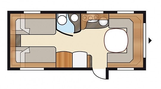 Kabe AMETIST GLE KS - Alde / Långbädd