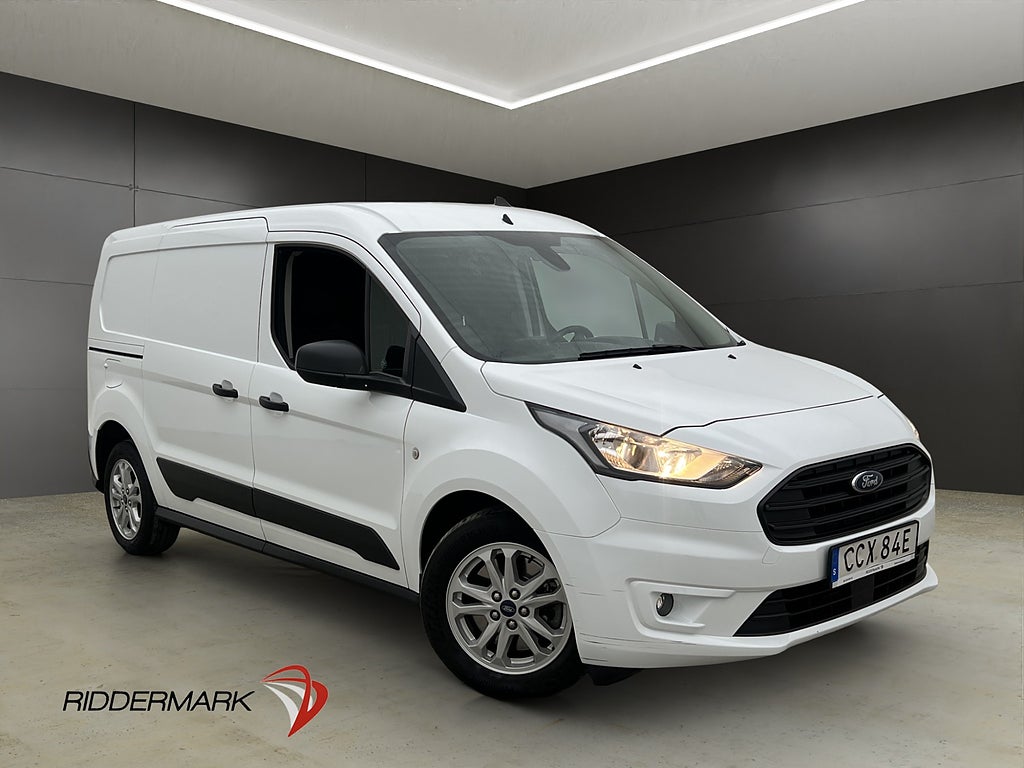 Ford Transit Connect LWB Värmare Drag B-Kamera CARPLAY Moms