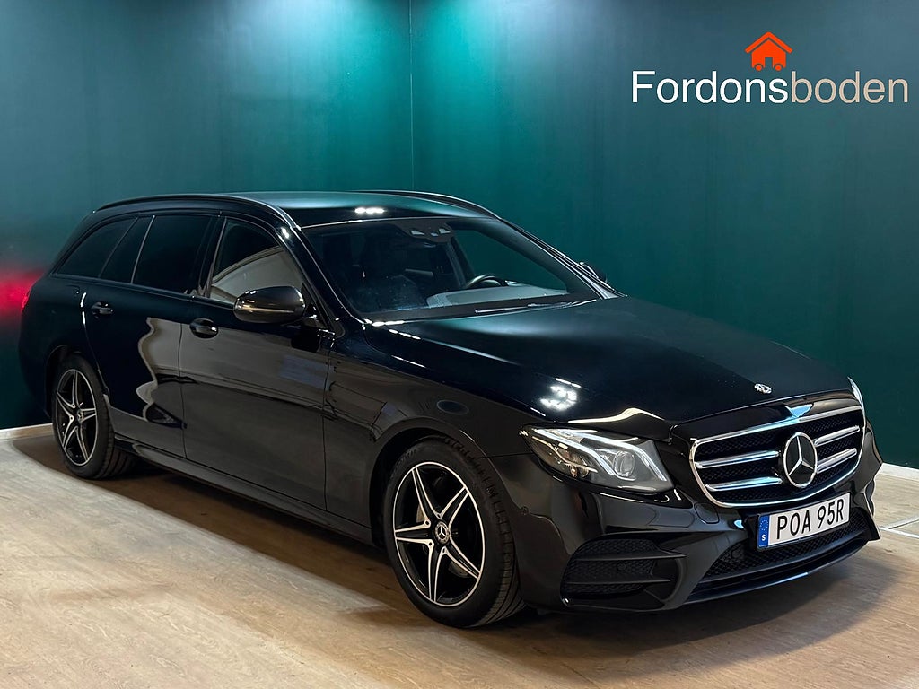 Mercedes-Benz E 200 T d AMG Line Drag Värme Kamera Autopilot MOMS EU6