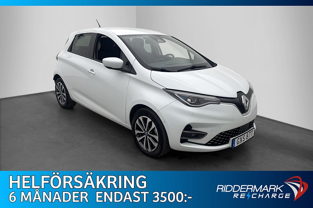 Renault Zoe R135 52 kWh 136hk Intens Friköpt Batteri Kamera