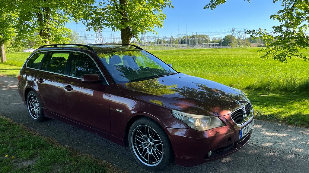 BMW 525 i Svensksåld, Dragkrok, Ny besiktigad, 