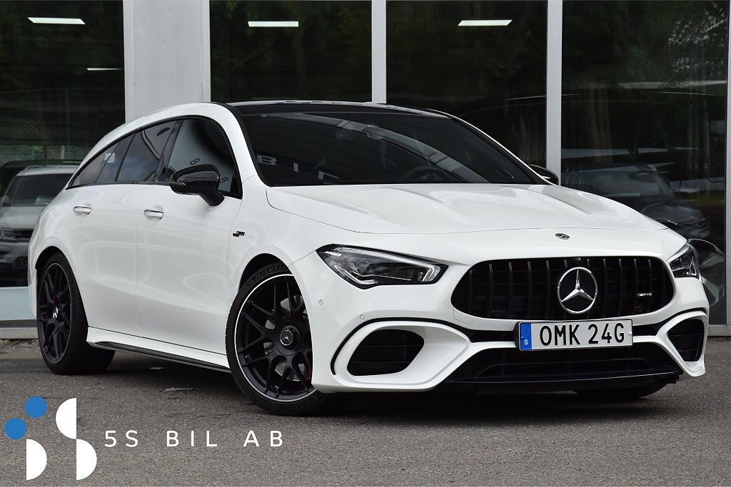 Mercedes-Benz CLA45 AMG CLA 45 S 4MATIC+ PANO BURRMESTER 360 DRAG 421 HK 