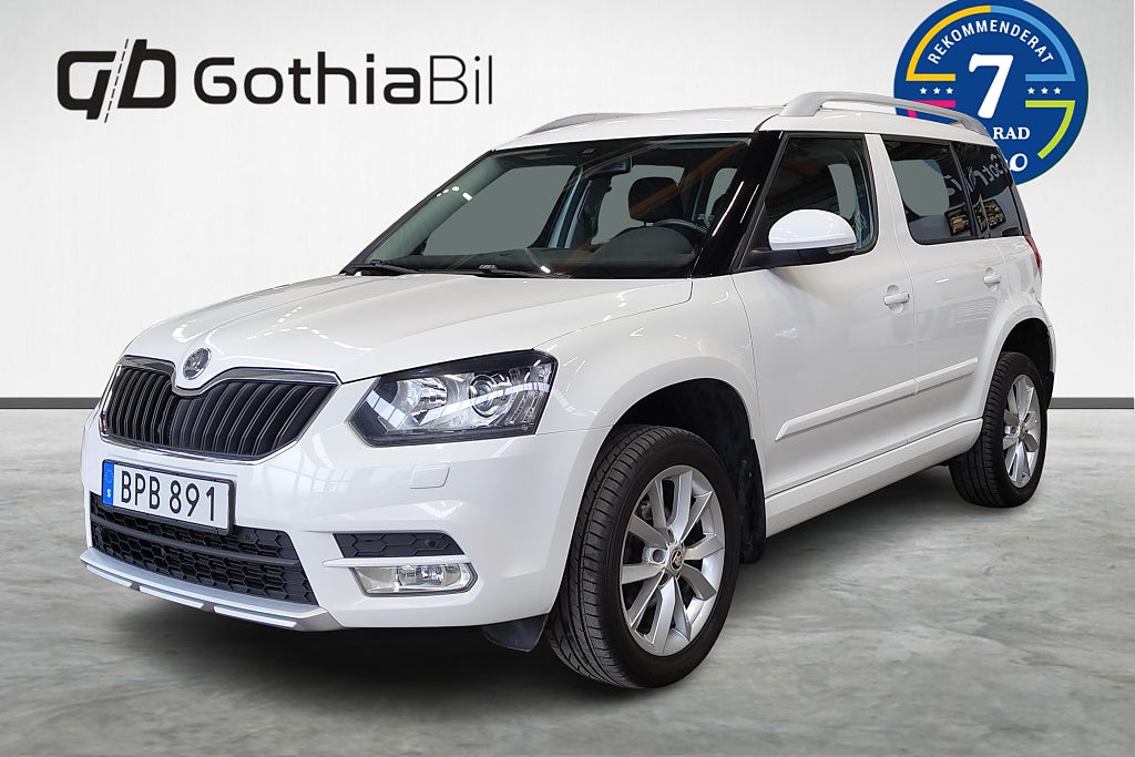 Skoda Yeti 1.2 TSI Businessline Drag Navi Låga Mil 