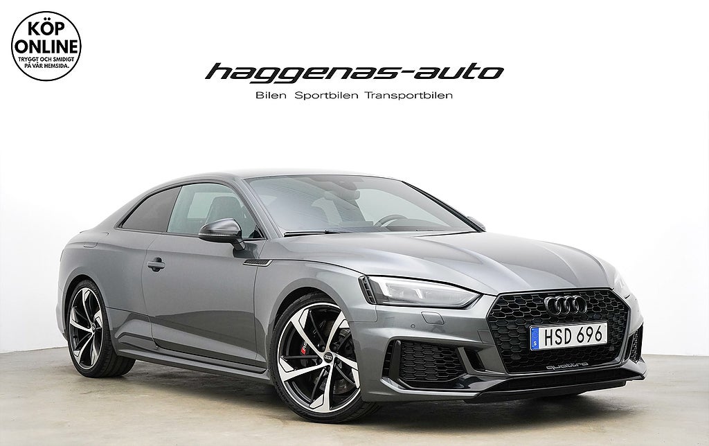 Audi RS5 Coupé 2.9 V6 Quattro / 450hk / B&O / Keyless