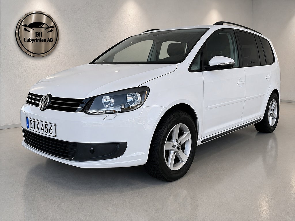 Volkswagen Touran Automat 5-sätes 1.4 TGI EcoFuel Masters Euro 5