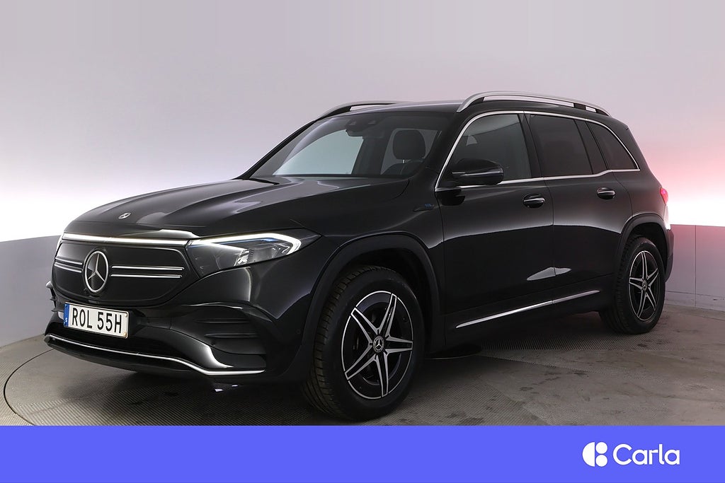 Mercedes-Benz EQB 350 4MATIC AMG 7-sits Elstol HUD BSM