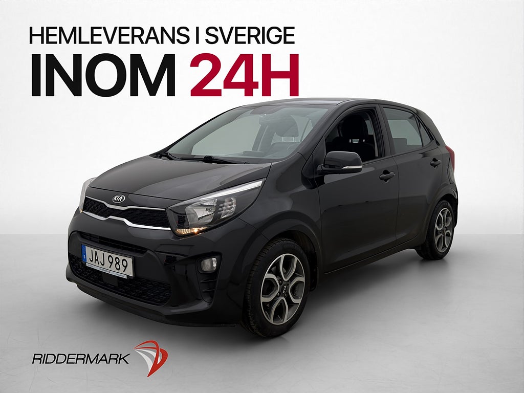 Kia Picanto 1.0 GLS M/K-Värmare Backkamera Sensorer CarPlay