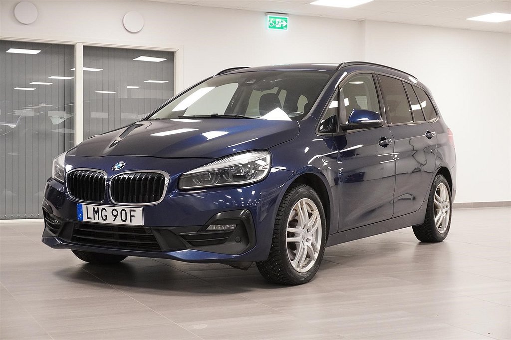 BMW 218 xDrive Gran Tourer DAP HUD PA 7-Sits Drag 2.95% Ränta