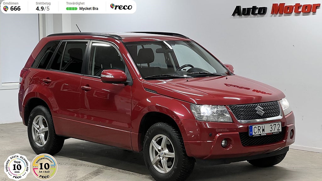 Suzuki Grand Vitara 5-dörrar 2.4 4WD 168hk