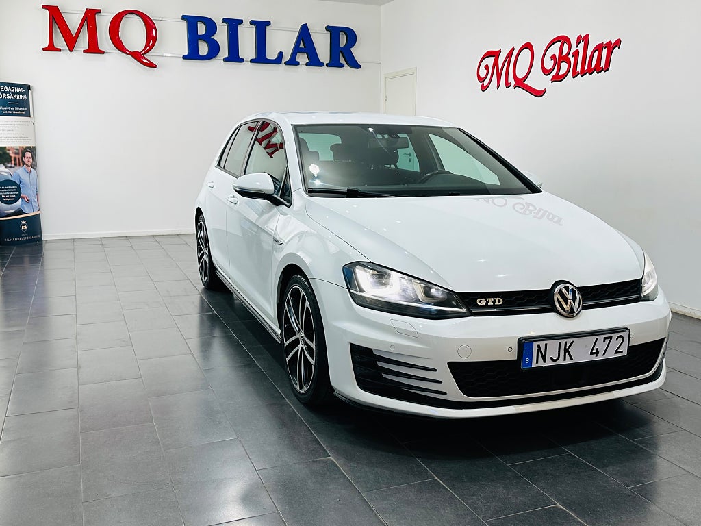 Volkswagen Golf 5-dr GTD 2.0 TDI DSG Backkamera Euro 6 184hk