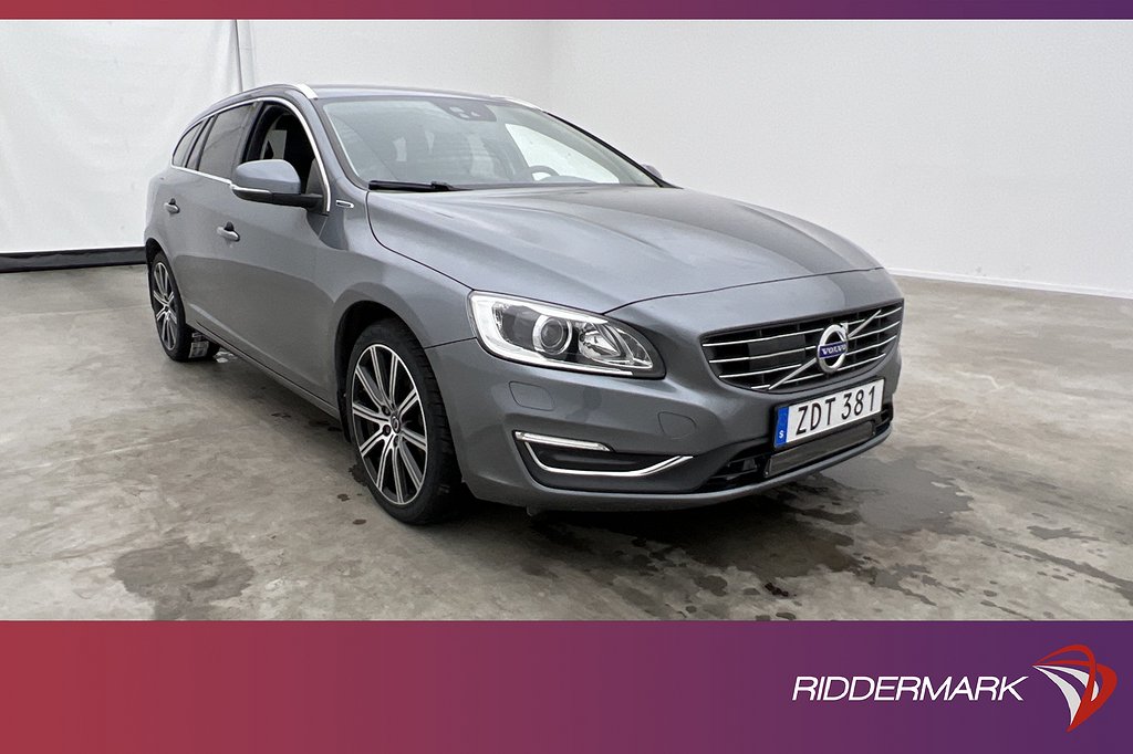 Volvo V60 D5 Plug-in AWD 231hk Classic Summum VOC Värm Drag