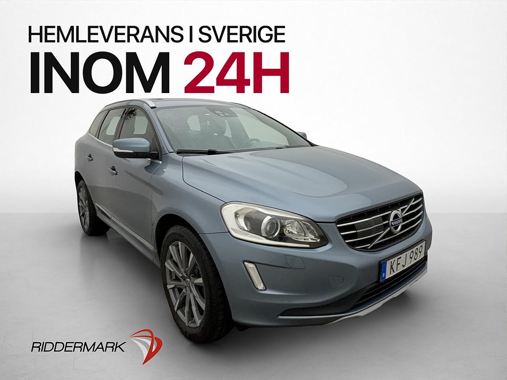 Volvo XC60 D4 AWD Summum Classic VOC Värm Kamera Skinn Drag