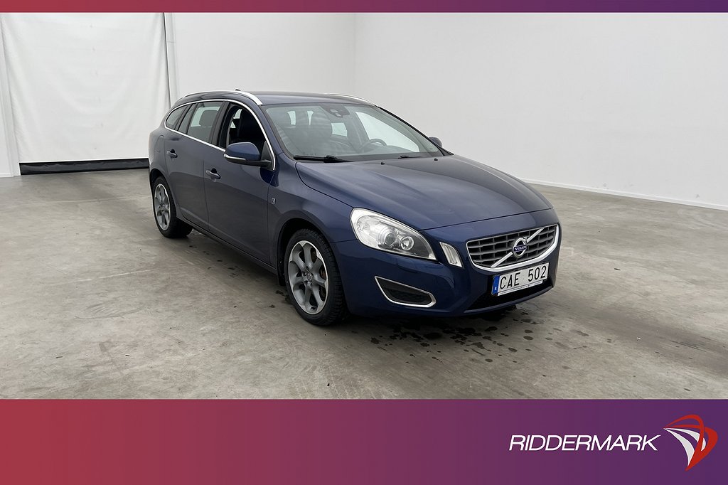 Volvo V60 D5 AWD Ocean Race Värm Skinn Sensorer Drag