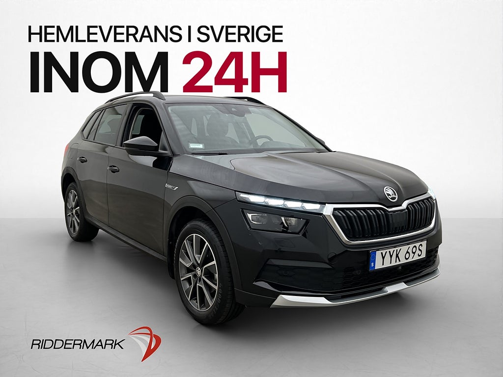 Skoda Kamiq 1.0 TSI ScoutLine Cockpit Rattvärme En-Brukare