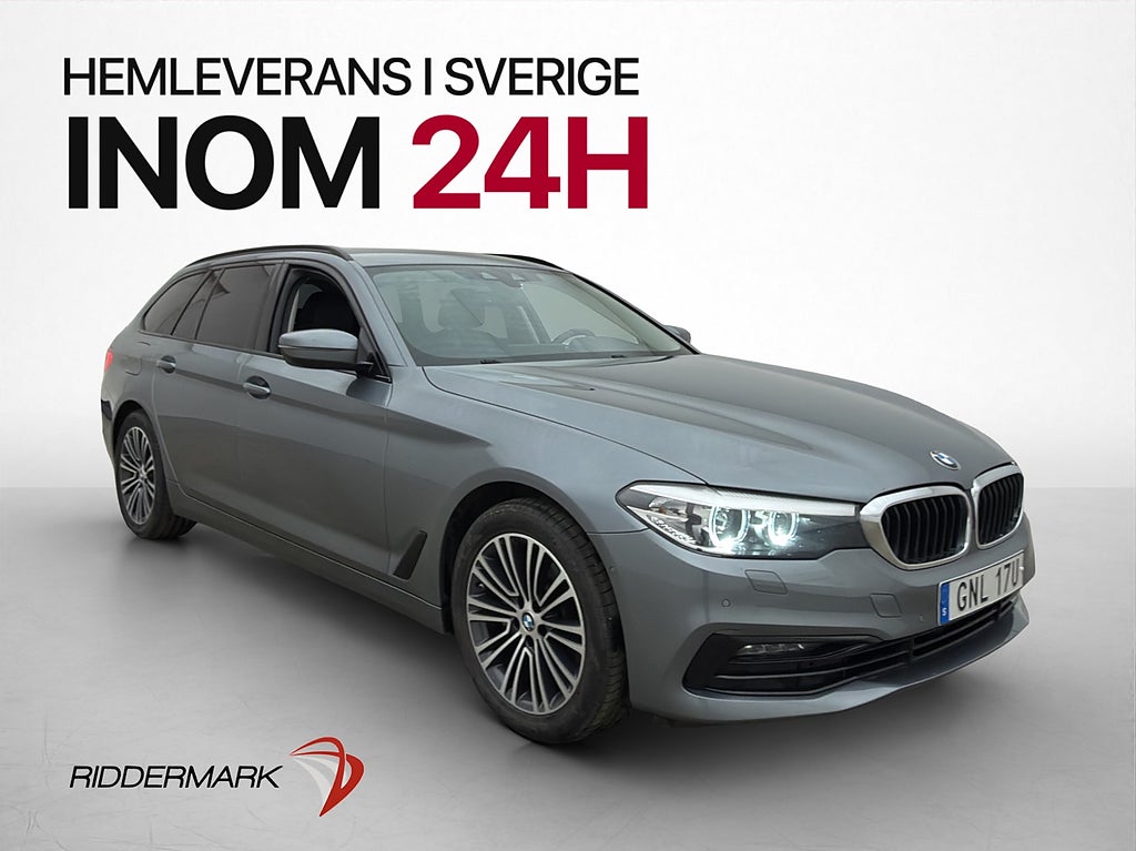 BMW 520d xDrive Touring Sport line HiFi Kamera Skinn Drag