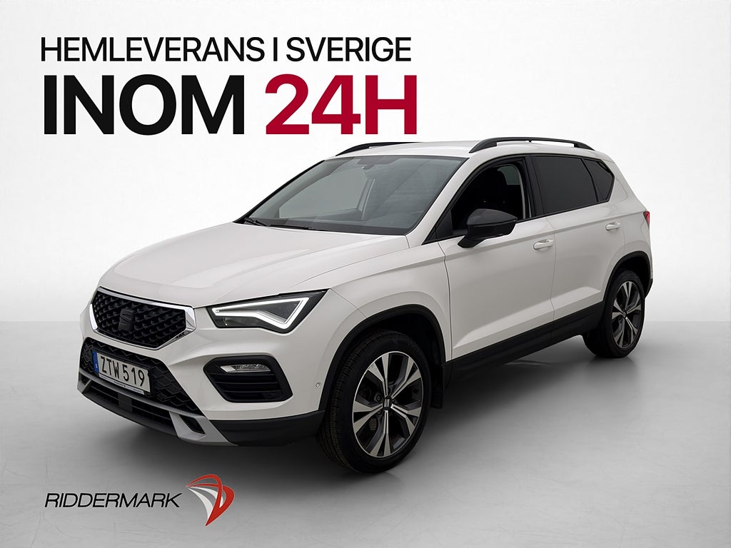 Seat Ateca TSI 150hk Style Värmare Cockpit CarPlay Dragkrok
