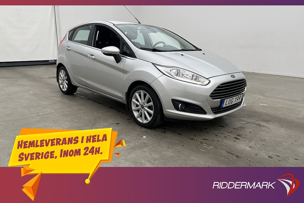 Ford Fiesta 1.0 EcoBoost 100hk Titanium Farthållare