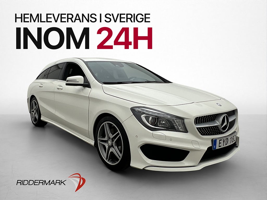 Mercedes-Benz CLA SB 220d 4M AMG-Line Kamera Halvskinn