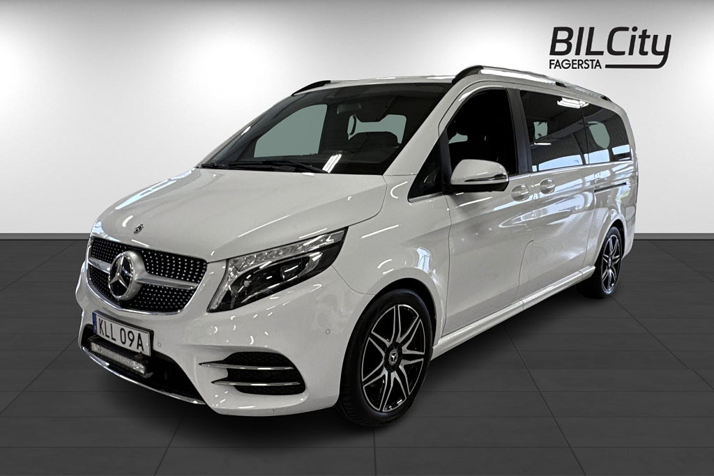 Mercedes-Benz V250 d 250d AMG | 360 kamera | Dragkrok | Eldörr | 7-sitsig |