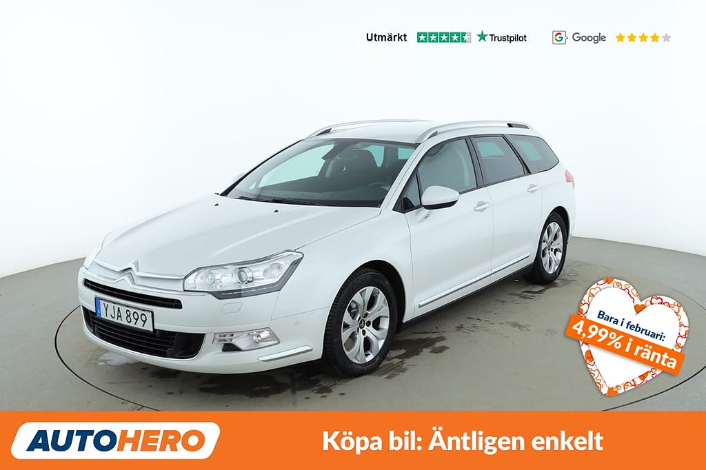 Citroën C5 Tourer 2.0 Blue-HDi / Dragkrok, Backkamera