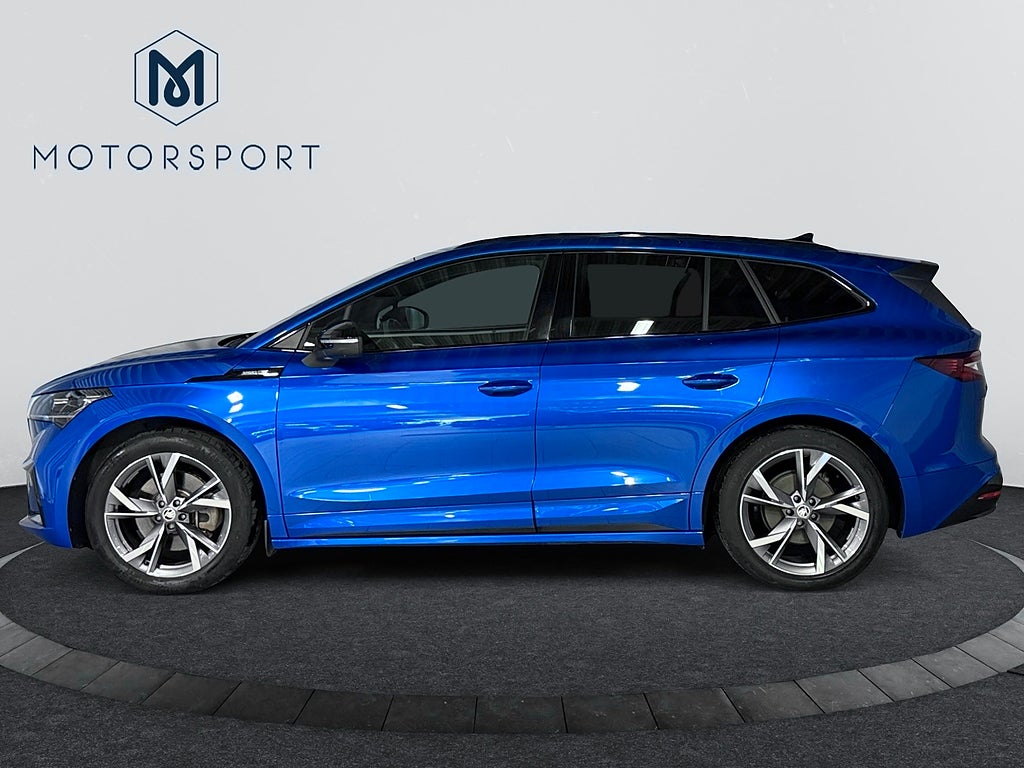 Skoda Enyaq iV 80x Sportline Dragkrok Adaptiv-fart Värmepump Kamera bild 3