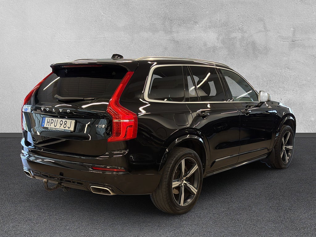 Volvo XC90 7-seater T5 AWD Geartronic, 8-trins, 250ps, 2019