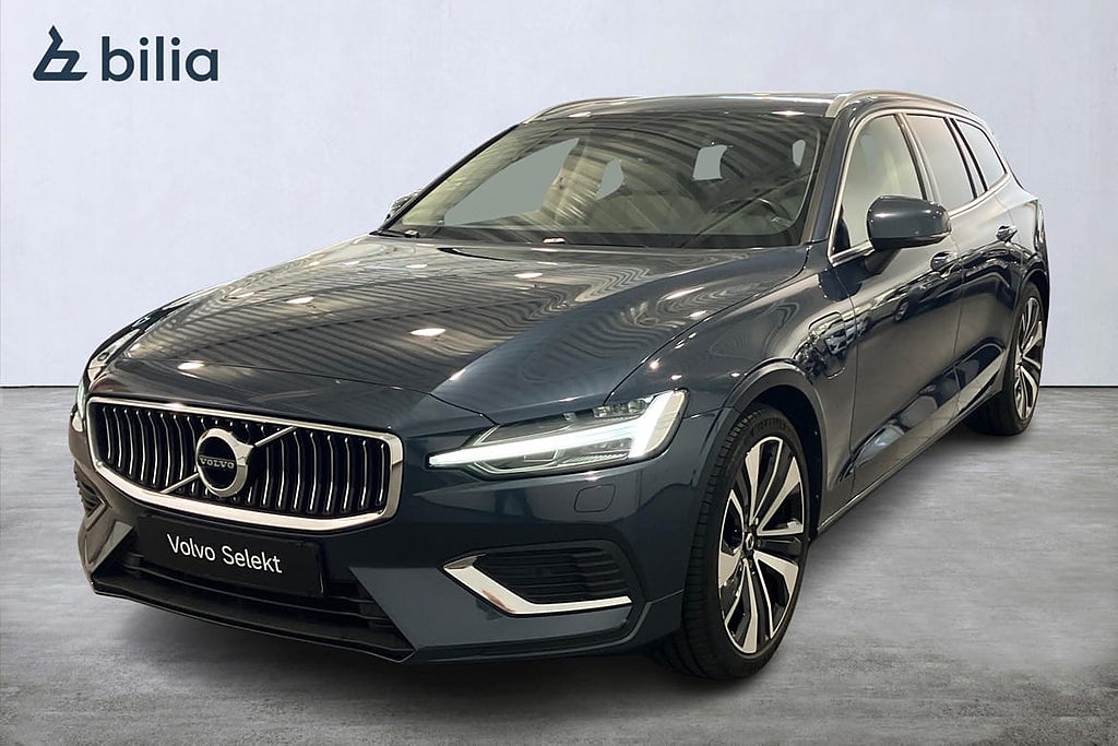Volvo V60 Recharge T6 Inscription Panoramaglastak Mörkt t...