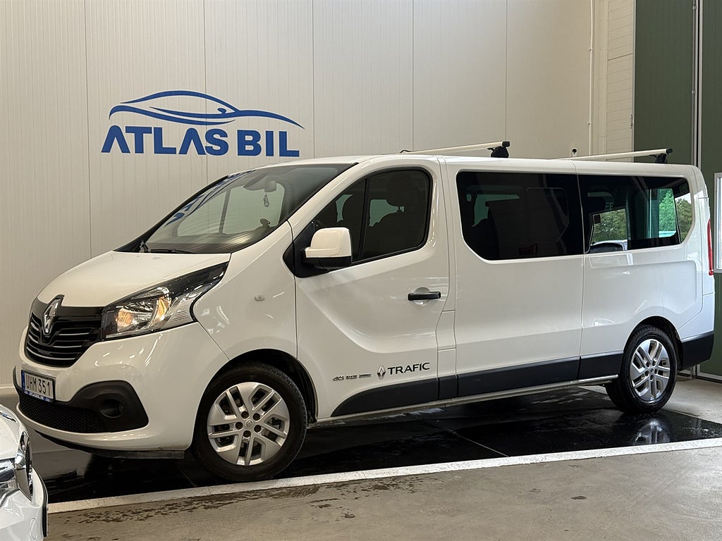 Renault Trafic Kombi 2.7t 1.6 dCi Manuell, 145hk|NyServ|9Sits|Drag|Navi