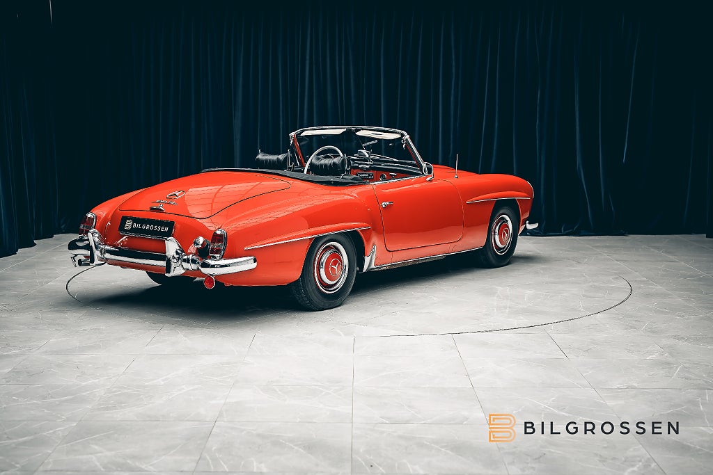 Mercedes-Benz 190 SL Roadster / Svensksåld /