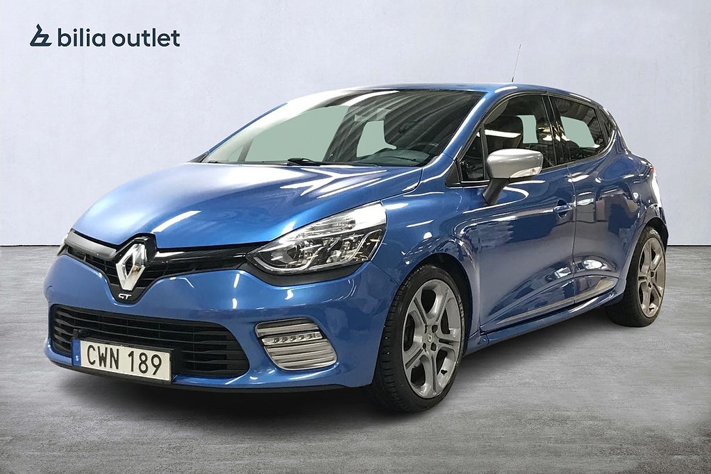 Renault Clio 1.2 TCe EDC GT 120hk Navi Läder P-sensor