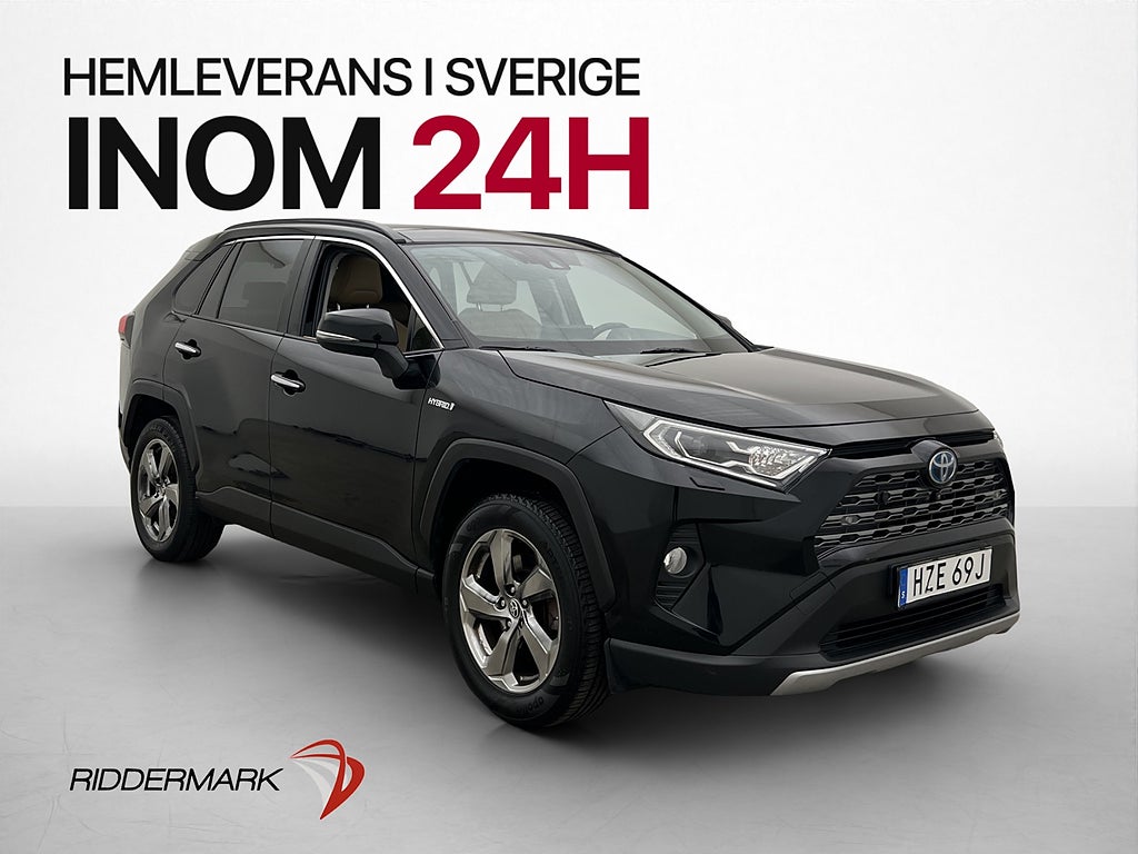 Toyota RAV4 Hybrid AWD-i  222hk Executive Pano Läder Drag