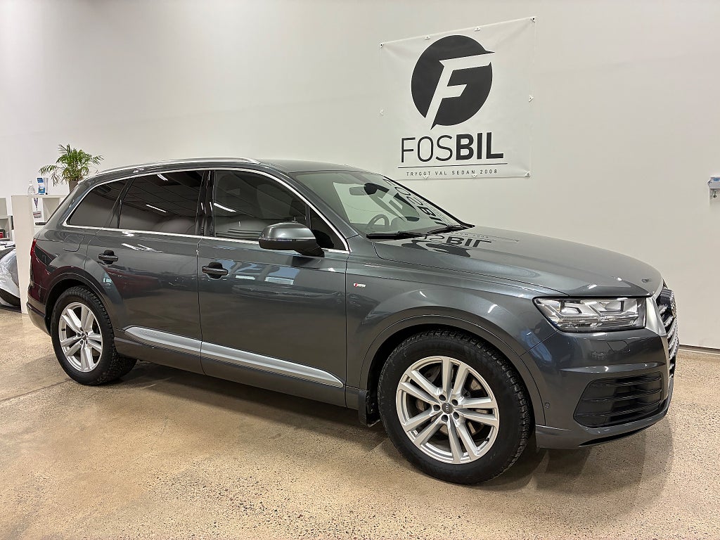Audi Q7  Kampanj 2000kr ICA 3.0 TDI V6 quattro S Line SoV Drag