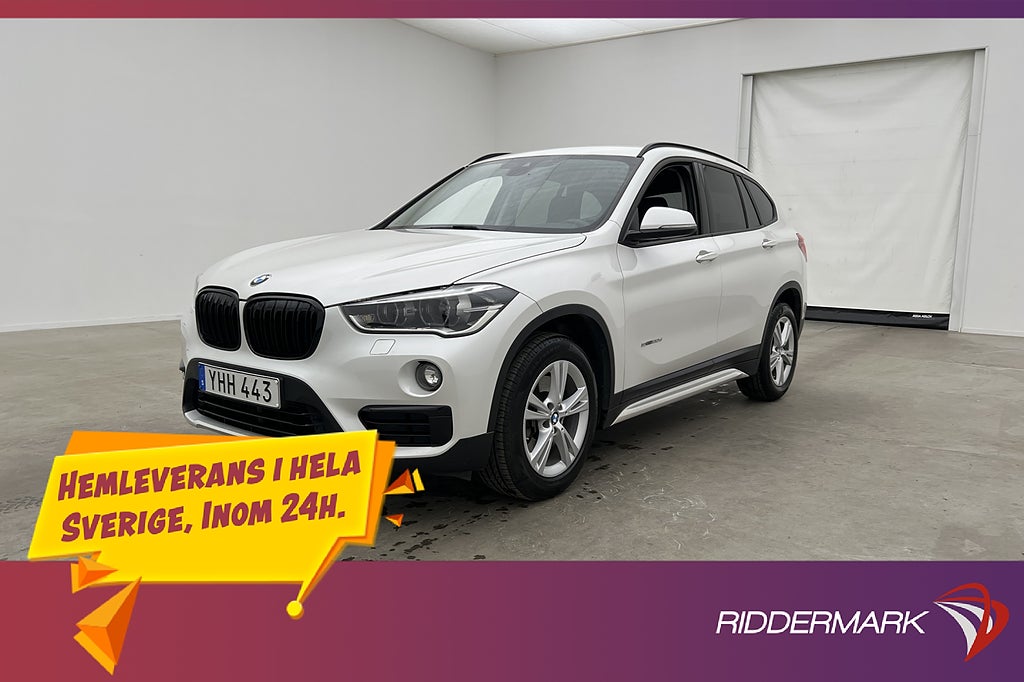 BMW X1 sDrive20d 190hk Sport line Navi P-Sensorer Keyless