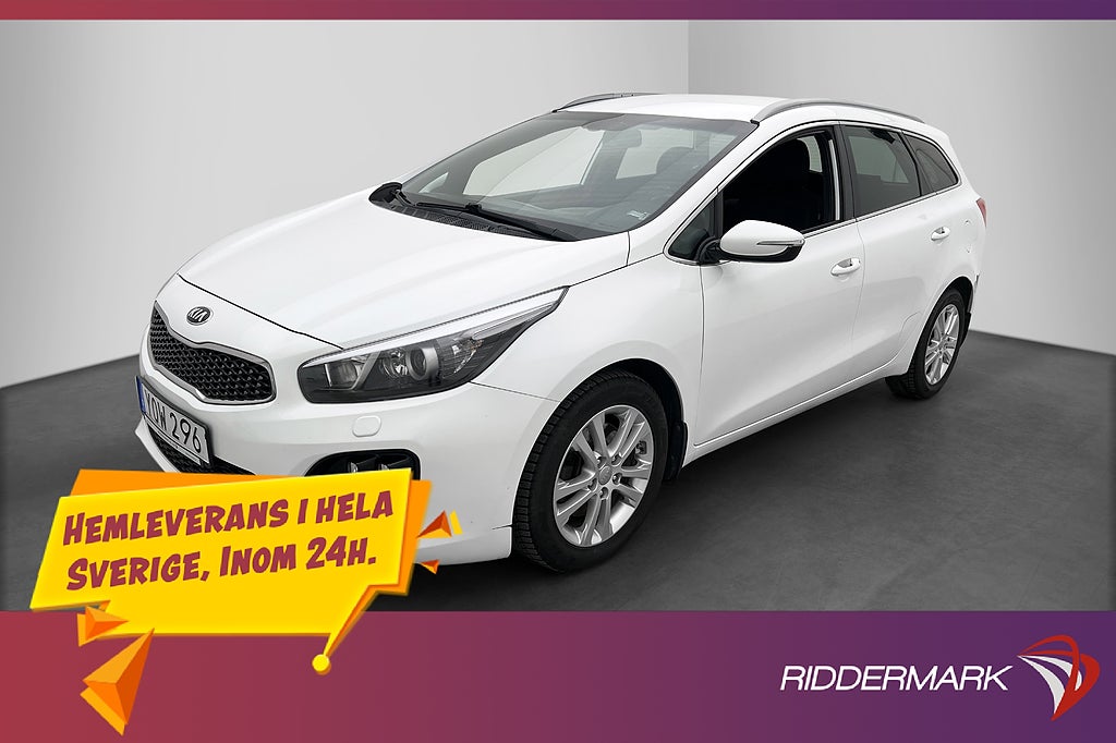 Kia Ceed SW 136hk GT-Line Kamera Navi Rattvärme Bluetooth