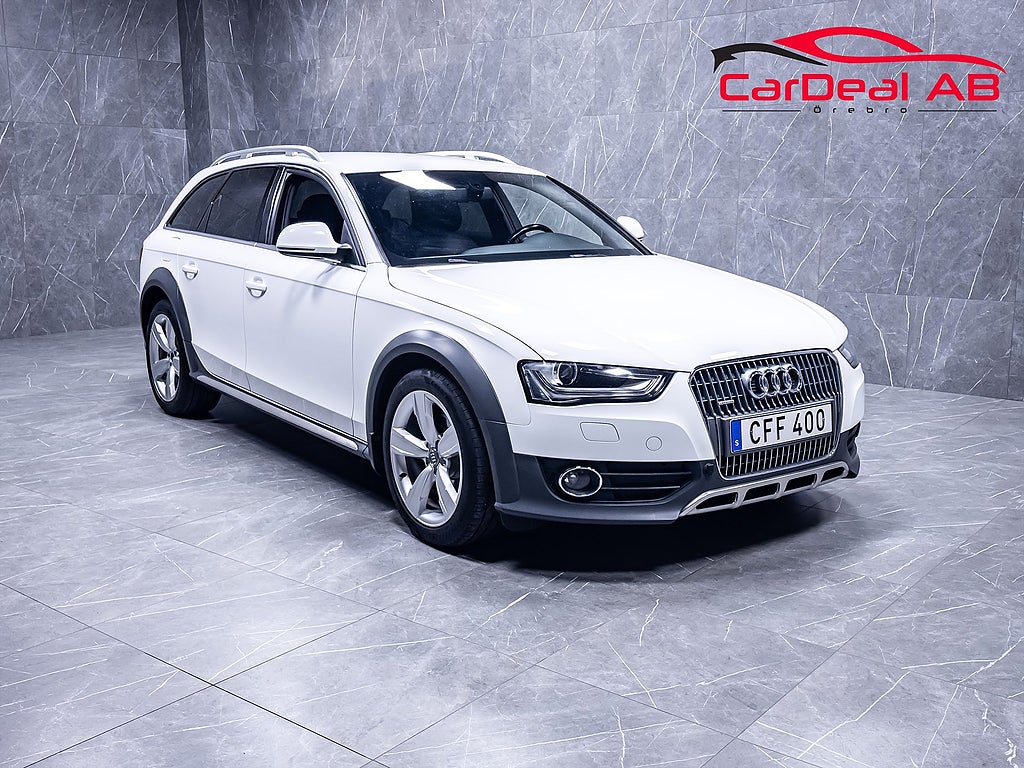 Audi A4 Allroad Quattro 2.0 TDI S Tronic M-Värmare Delläder Dragkrok