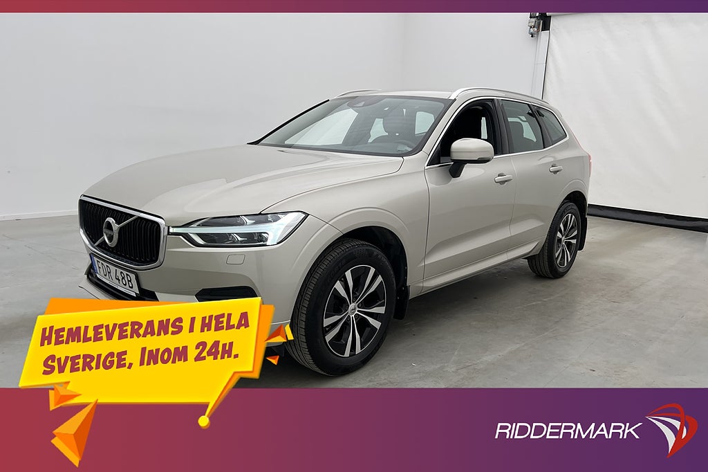 Volvo XC60 T5 Advanced Värmare Drag 360° CarPlay Navi VOC