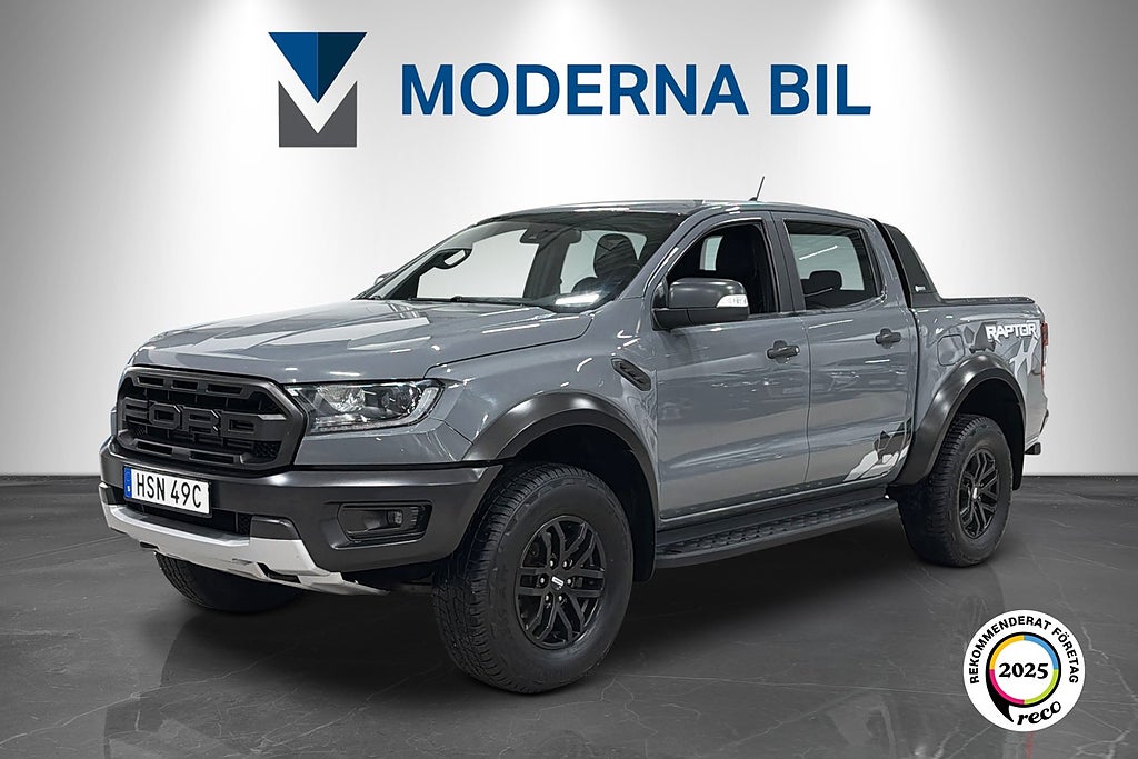 Ford Ranger Raptor Raptor 213hk Moms Rolltop Drag D-värm B-kam Fullservad