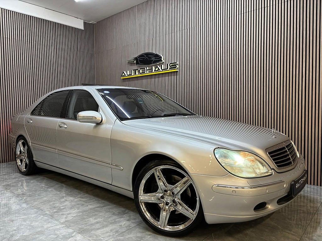 Mercedes-Benz S 55 AMG L Bose Keyless-Go Toppskick Full utr!