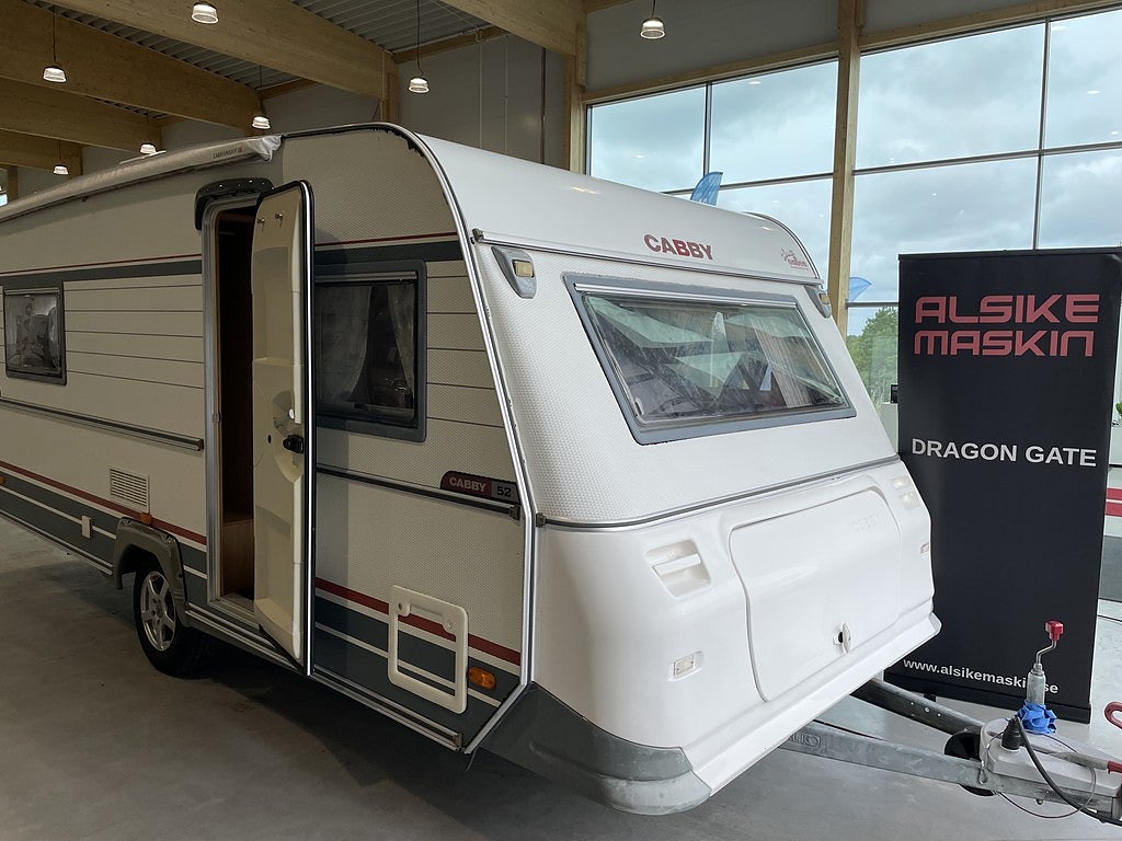 cabby 52 Fransk bädd/Bäddbar sittgrupp/Förtält/1300 kg