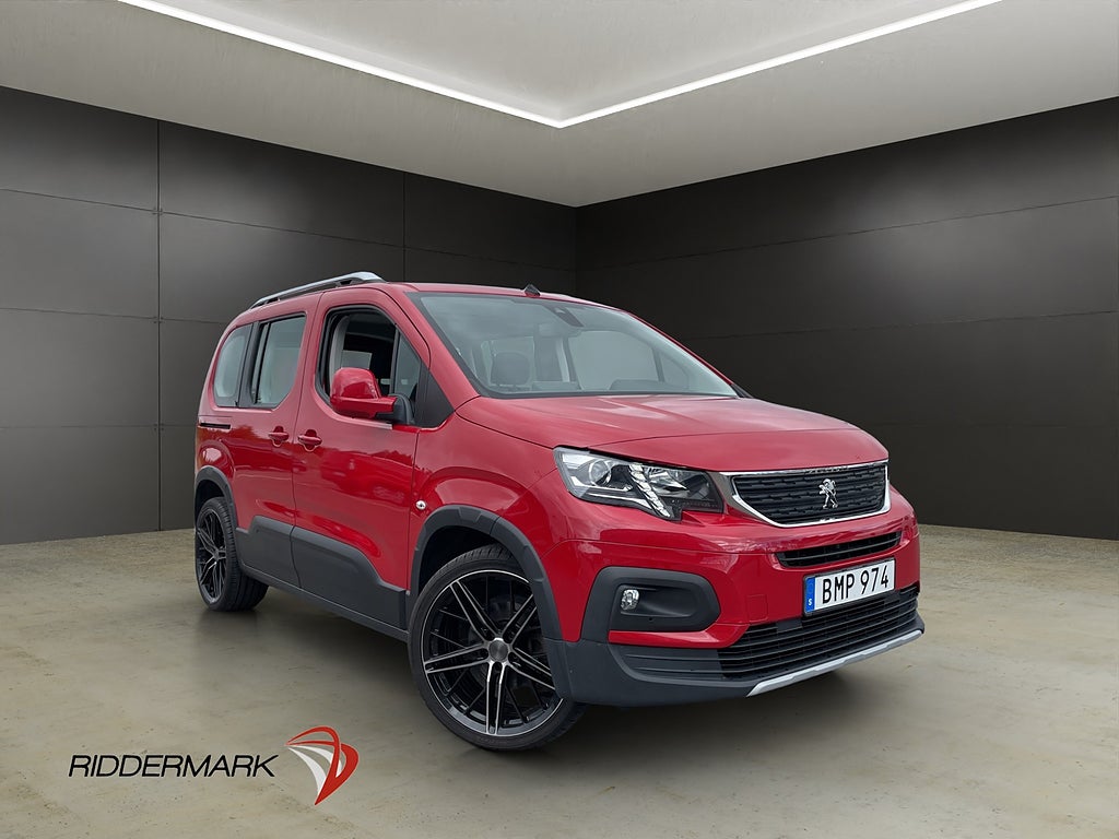 Peugeot Rifter 1.2 e-THP 5-Sits PDC Värmare Dragkrok CARPLAY