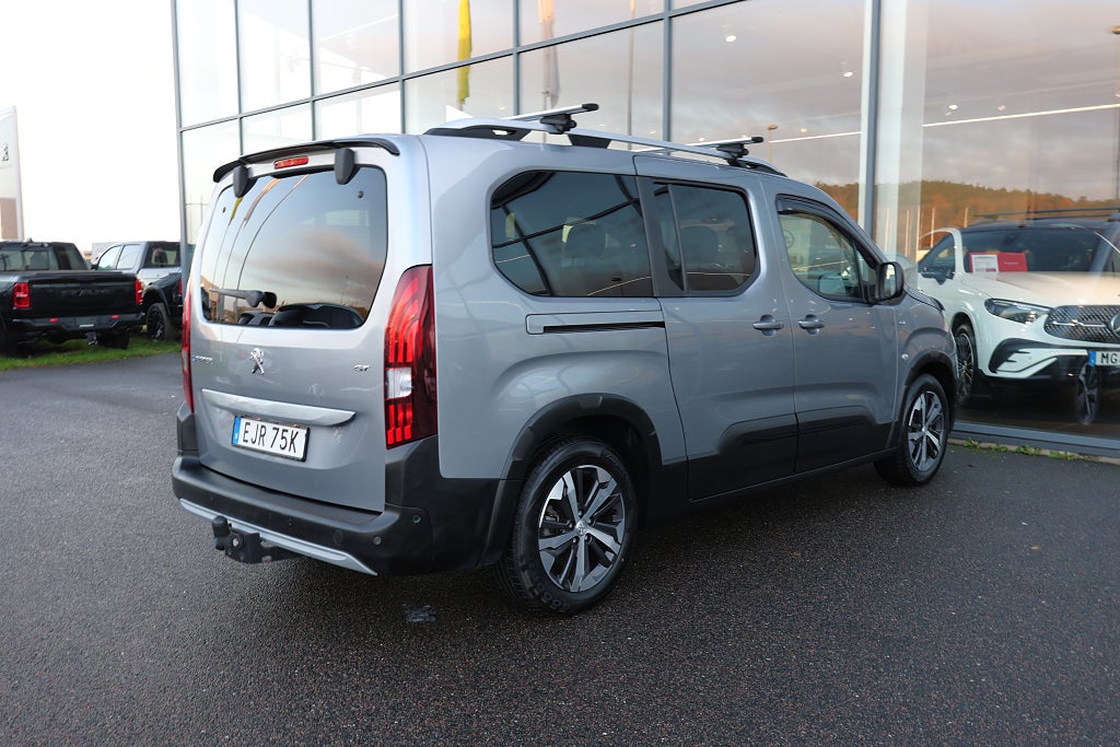 Peugeot e-Rifter GT-LINE NAVI, 7 SITS, VÄRMARE
